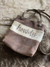 Howdy Tote Bag/Crossbody