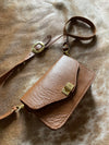 PREORDER-Tan Leather Bum Bag