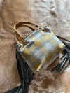 Pendleton Fabric Mustard Tote Bag